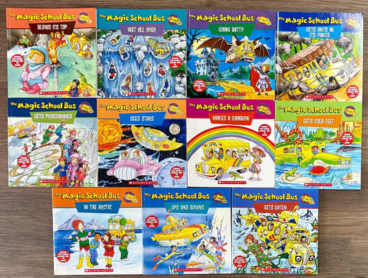 Scholastic Magic School Bus Books Lot of 11