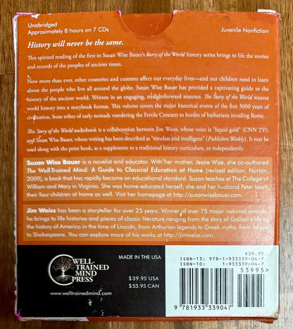 The Story of the World: Volume 1 Ancient Times Audiobook CD Set, Revised Edition