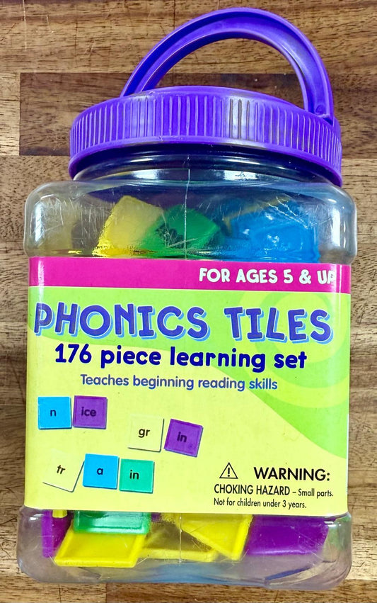 Learning Playground Word Tiles 176 Piece Learning Set