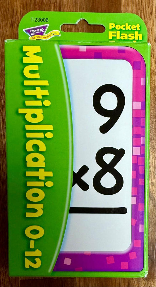 Multiplication Flashcards