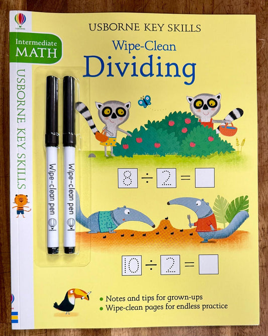 Usborne Key Skills: Wipe-Clean Dividing