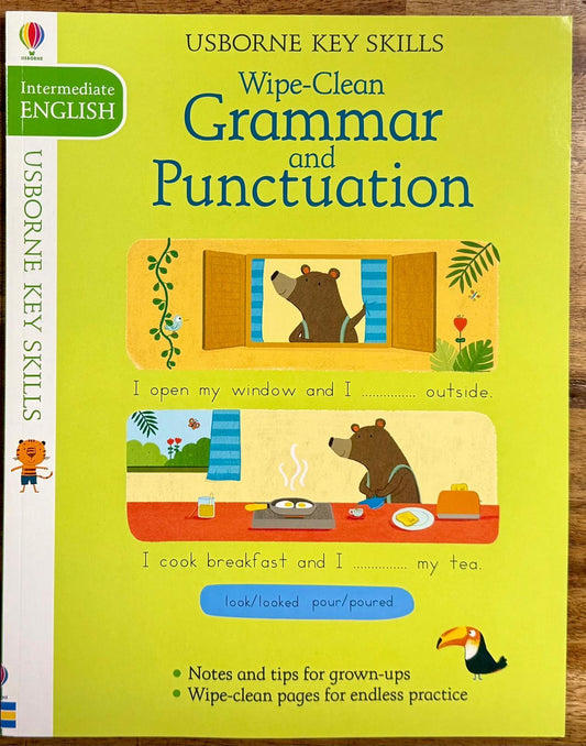 Usborne Key Skills Intermediate English: Wipe-Clean Grammar and Punctuation