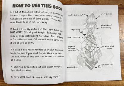 How To Build A House Step By Step Paper Model Kit