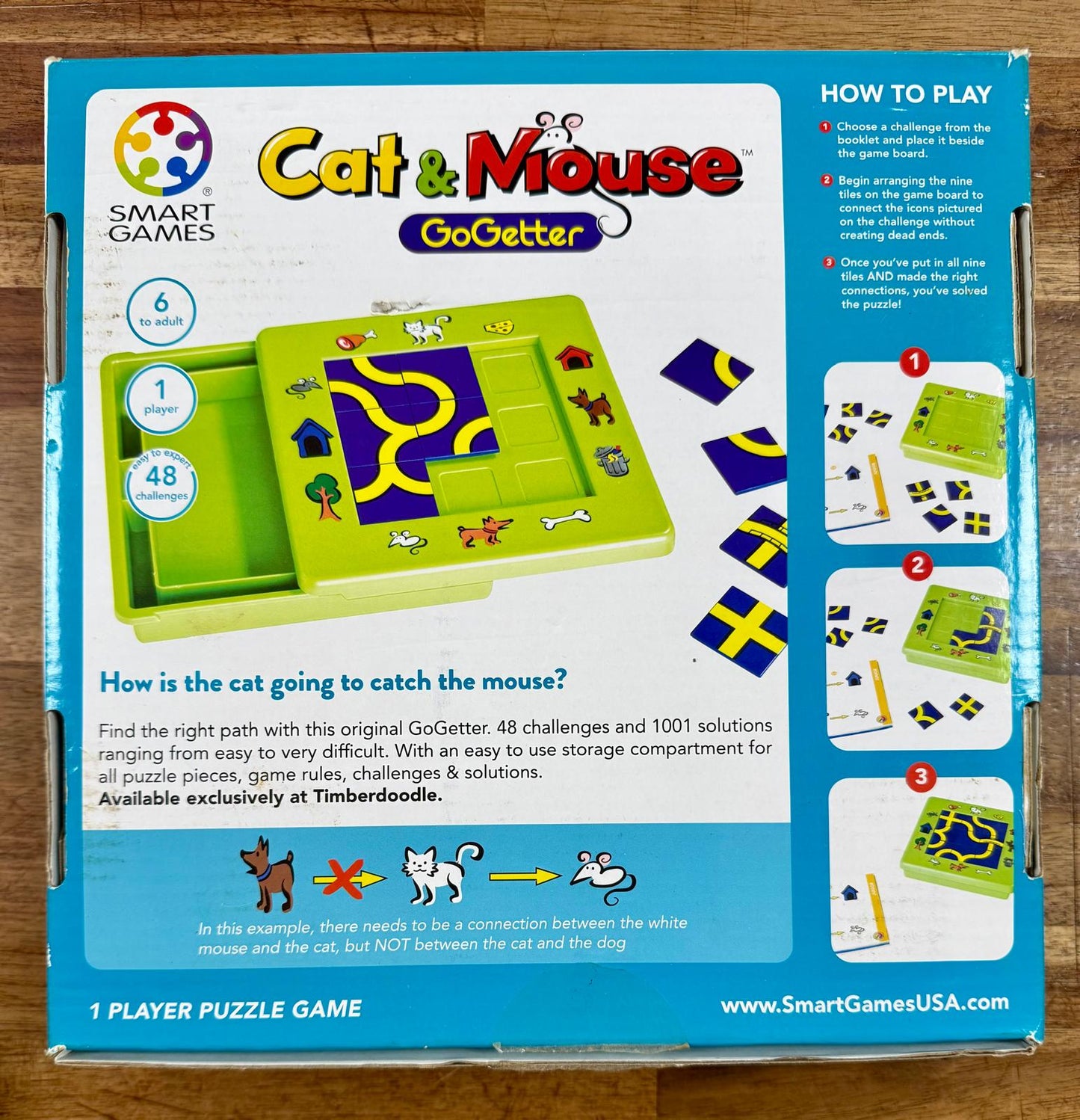 Cat & Mouse GoGetter Puzzle Game