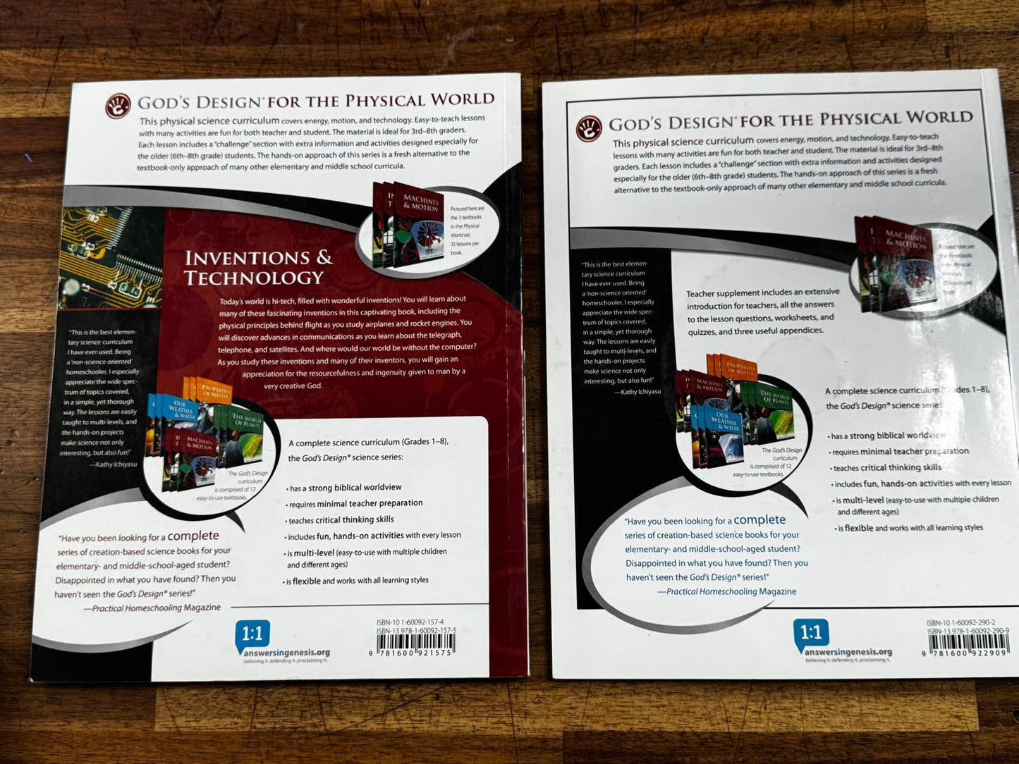 Answers in Genesis SET God's Design For the Physical World