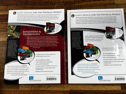 Answers in Genesis SET God's Design For the Physical World