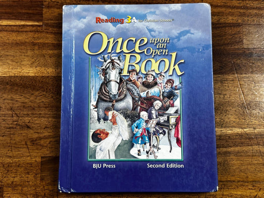 BJU Reading 3A Once Upon an Open Book Second Edition - Acceptable