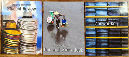 Notgrass Exploring Economics Student Review Pack w/ Quiz & Exam Book, Answer Key