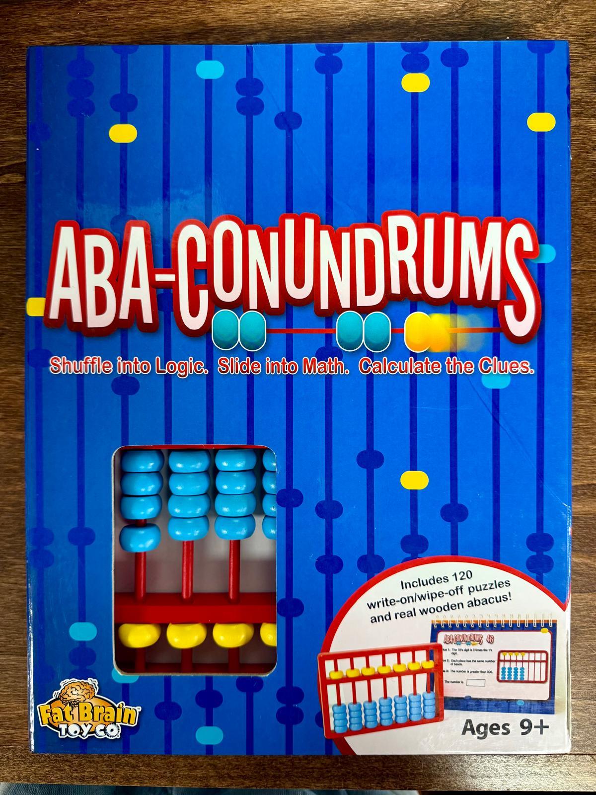 Aba-Conundrums – Abacus Logic Puzzle Set