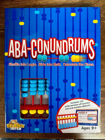 Aba-Conundrums – Abacus Logic Puzzle Set