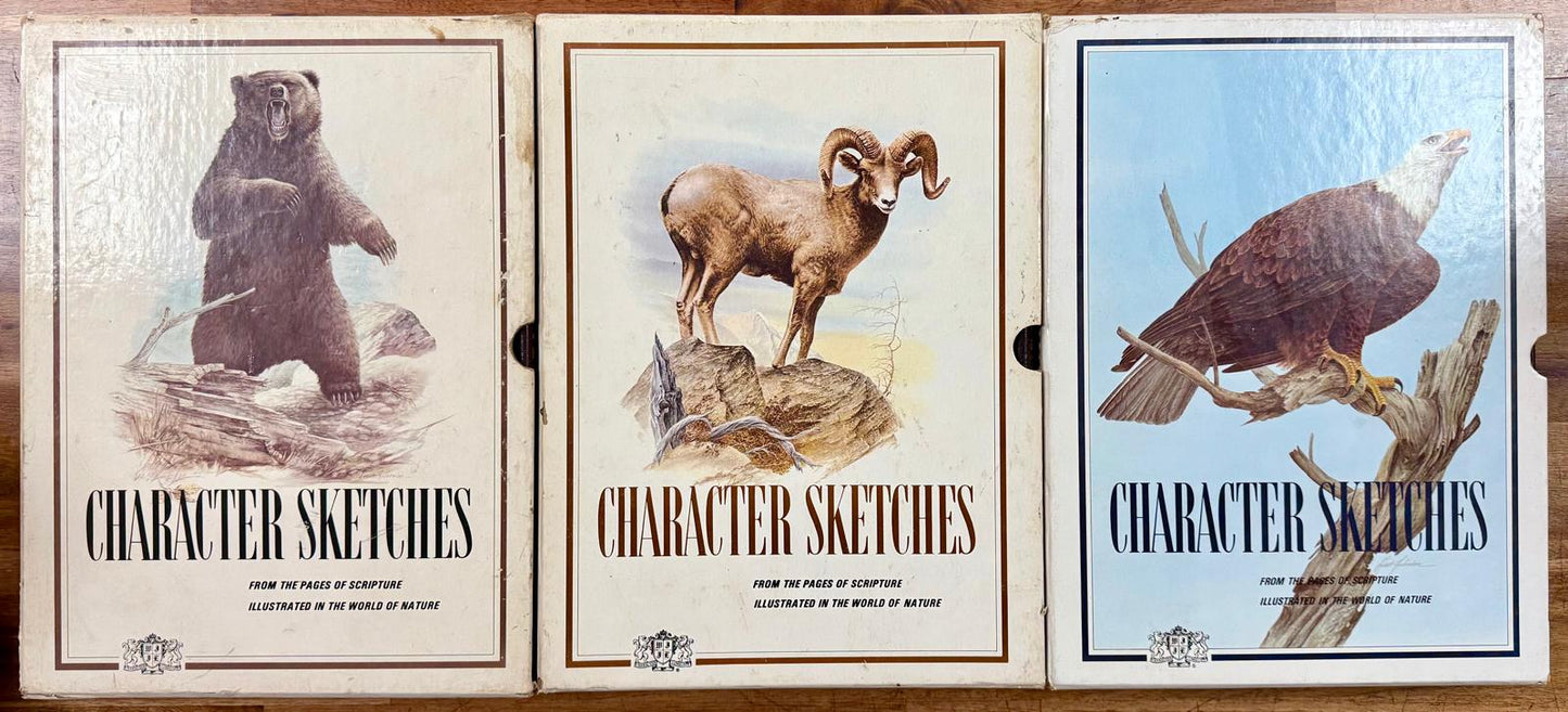 Character Sketches from the Pages of Scripture – Volumes 1–3 with Slipcovers