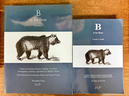 B is for Bear Teacher’s Guide with Volume 1 Reader - 2022 Edition