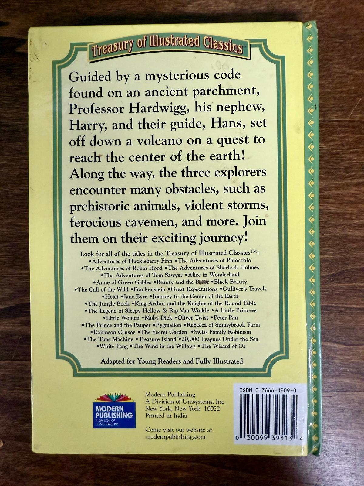 Journey to the Center of the Earth – Treasury of Illustrated Classics Abridged Edition
