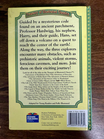 Journey to the Center of the Earth – Treasury of Illustrated Classics Abridged Edition