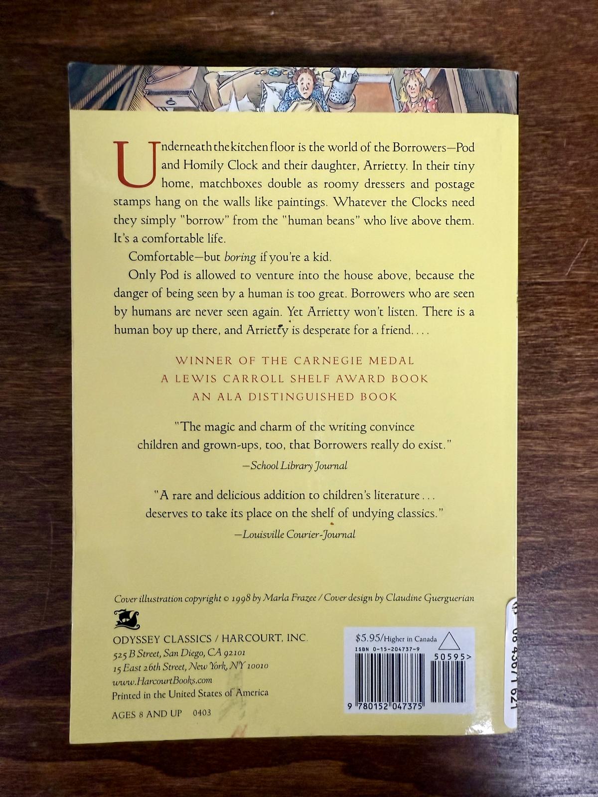The Borrowers by Mary Norton – Paperback Edition
