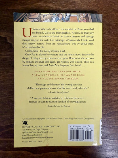 The Borrowers by Mary Norton – Paperback Edition