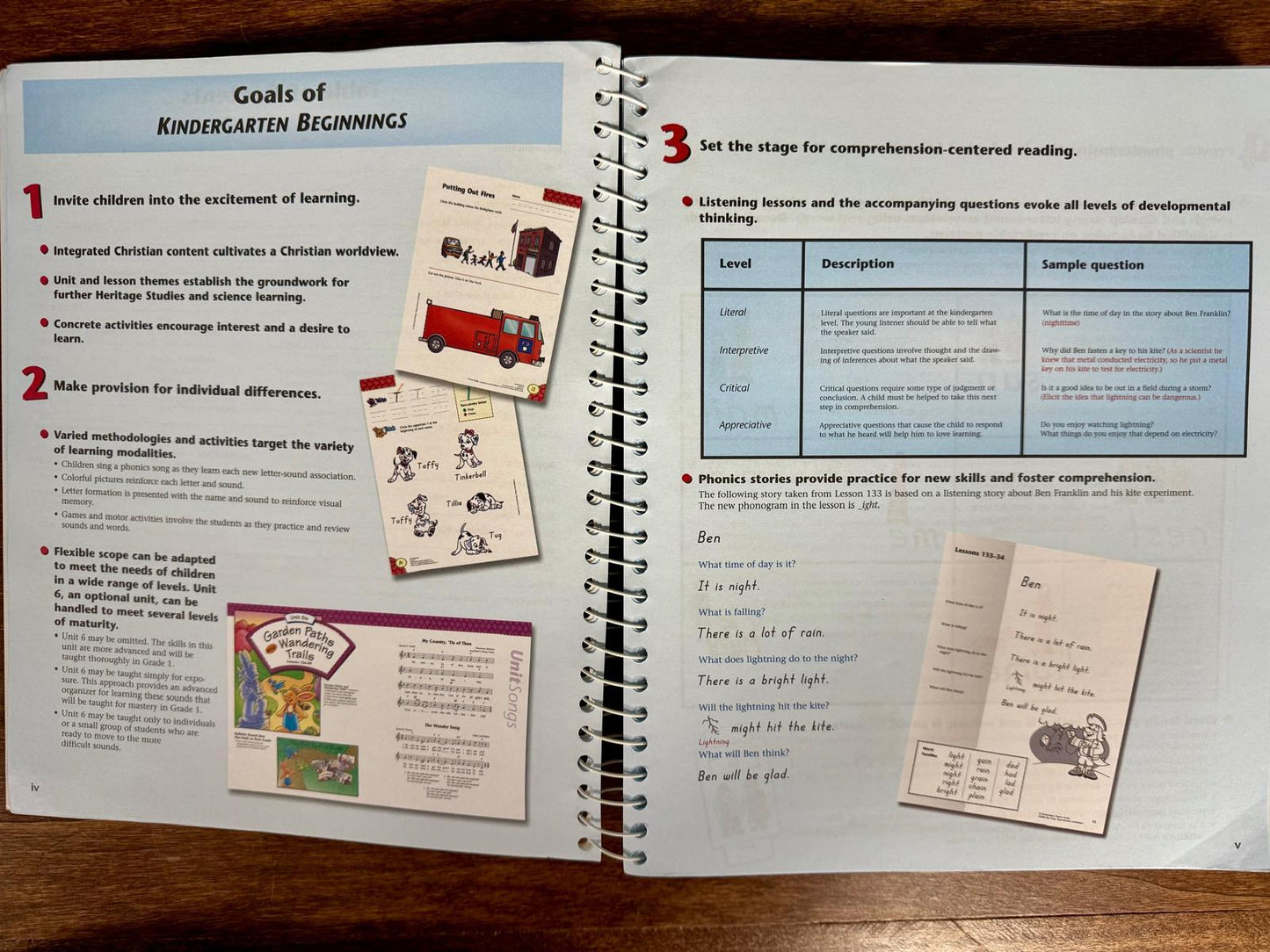 BJU Beginnings with Phonics for K5 Teacher's Edition Parts 1 &2, 3rd Ed