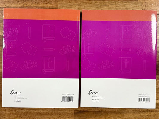 LIFEPAC Bible 1st Grade Teacher's Guide SET - Parts 1 & 2