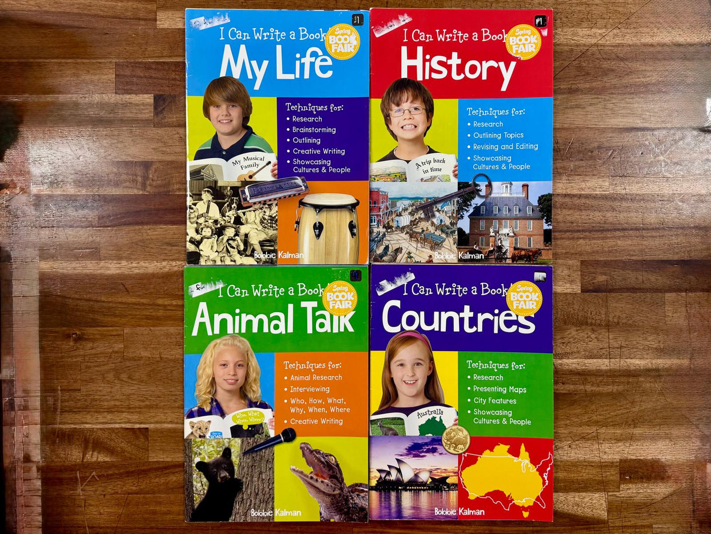 I Can Write a Book! Series by Bobbie Kalman