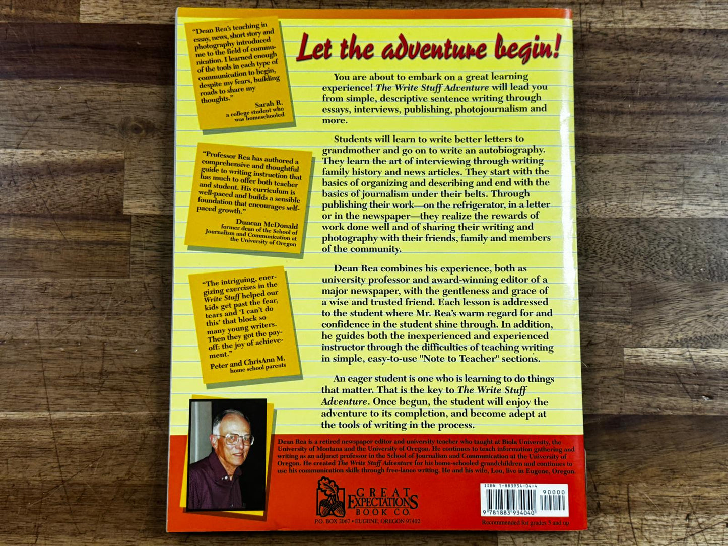 The Write Stuff Adventure: Exploring the Art of Writing