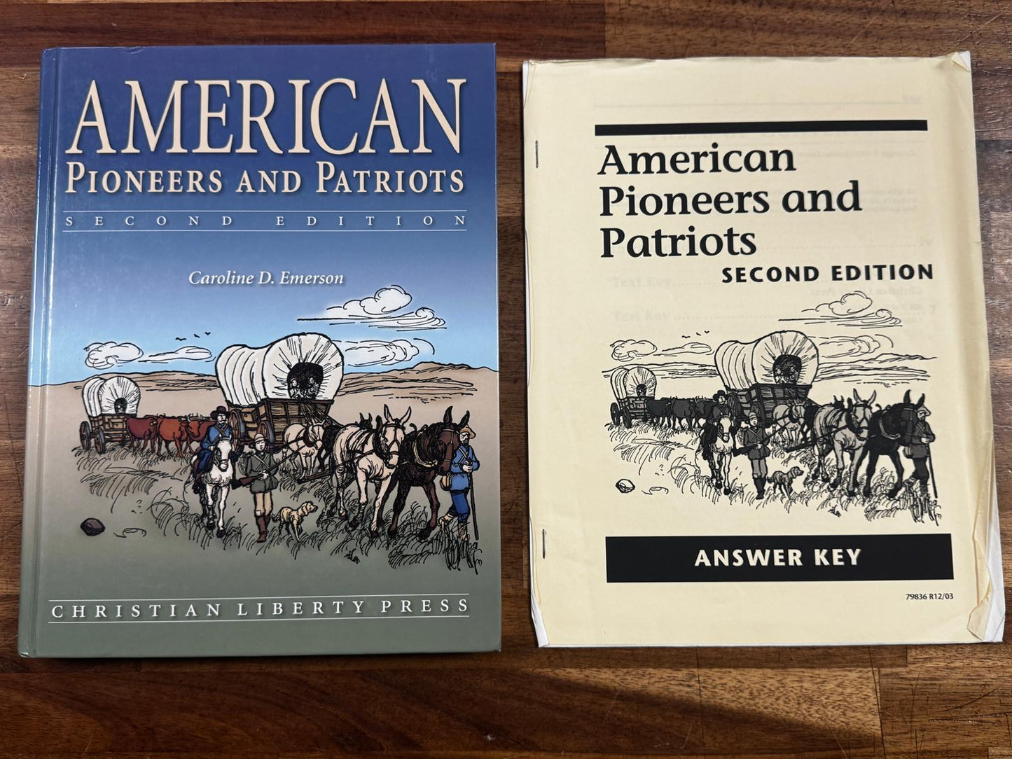 American Pioneers and Patriots 2nd Ed Textbook & Answer Key
