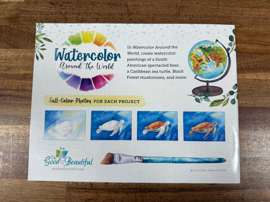 TGTB Watercolor Around the World Instruction Book
