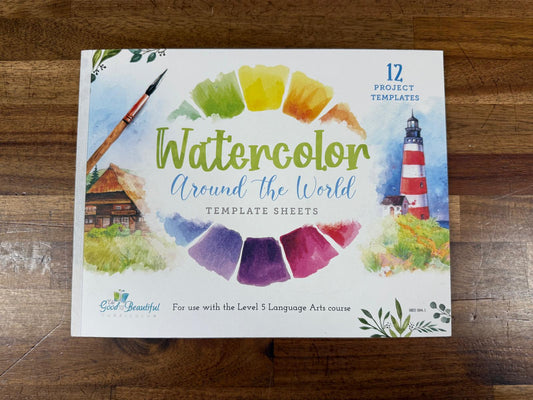 TGTB Watercolor Around the World Instruction Book