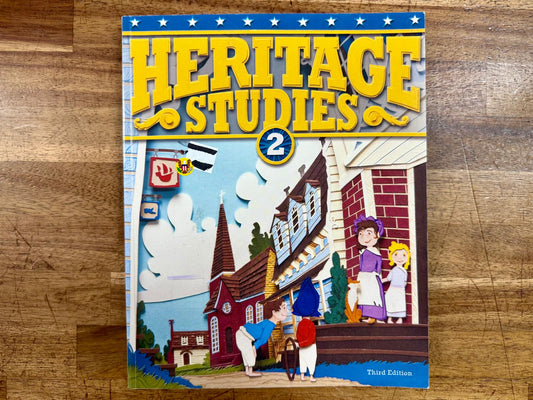 BJU Heritage Studies 2 Third Edition – Textbook