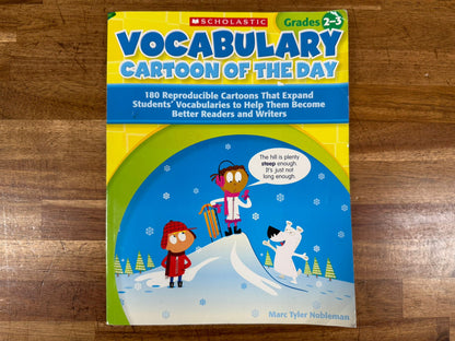 Scholastic Vocabulary Cartoon of the Day