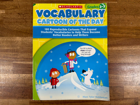 Scholastic Vocabulary Cartoon of the Day