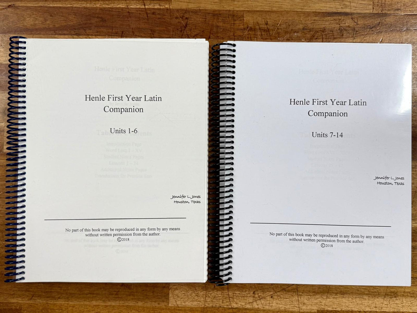 Henle First Year Latin Study Guides/Companions (Magistra Jones)