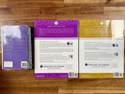 Henle Latin First Year Book + Memoria Press Teacher Manuals SET