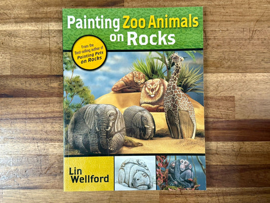 Painting Zoo Animals on Rocks by Wellford, Lin