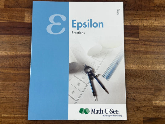 Math-U-See Epsilon Test
