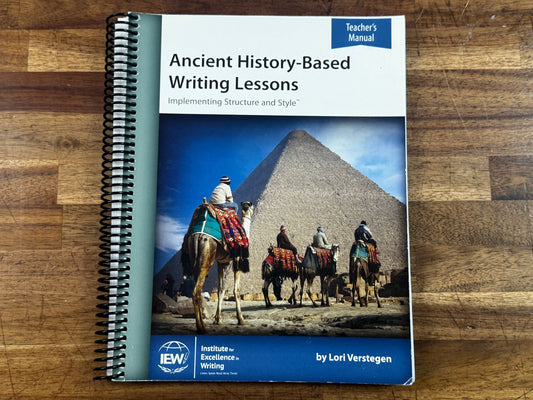 IEW Ancient History-Based Writing Lessons