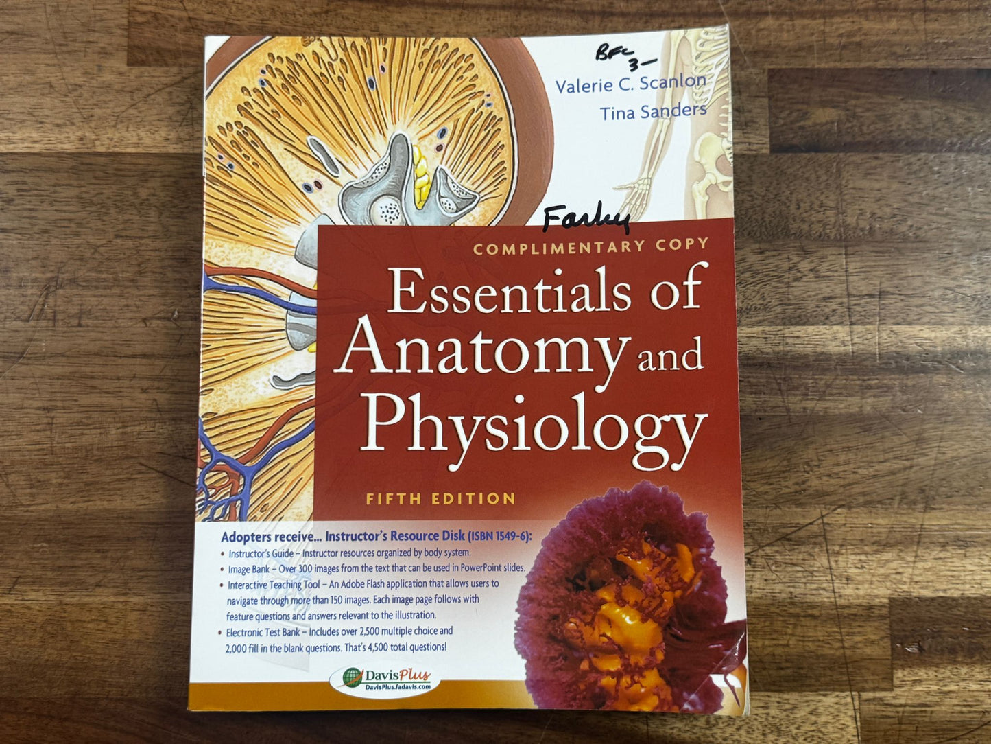 Essentials of Anatomy and Physiology Fifth Ed (Comp Cpy)