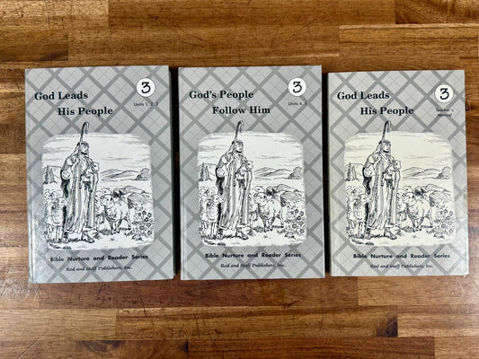 God Leads His People – Grade 3 Complete Reader Set & Teacher’s Guide (Rod and Staff)