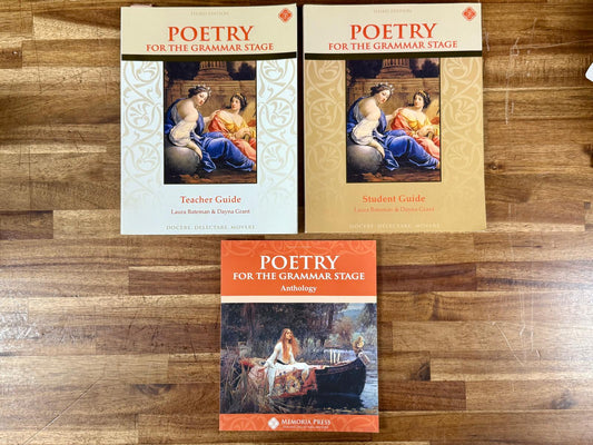 MP Poetry for Grammar Stage SET - TG, SG, & Anthology