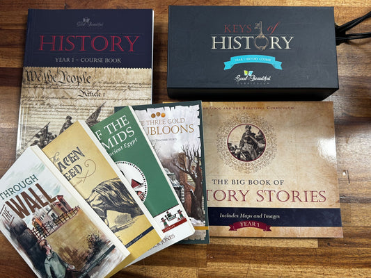 TGTB Year 1 History SET - Stories, Course Book, Game, Readers