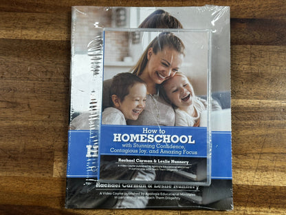 Apologia How to Homeschool SET - DVD & Coursebook