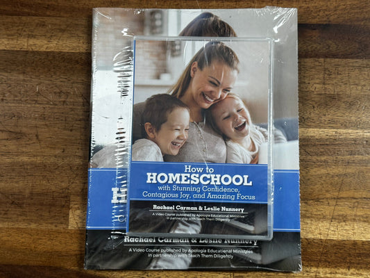 Apologia How to Homeschool SET - DVD & Coursebook
