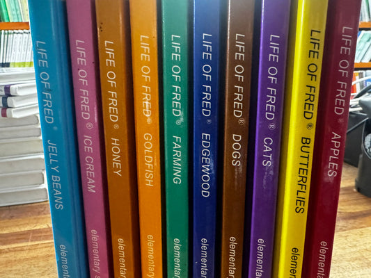 Life of Fred Elementary SET of 10 (A-J)
