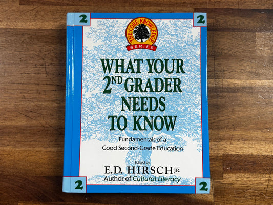 What Your Second Grader Needs to Know (Hardcover)