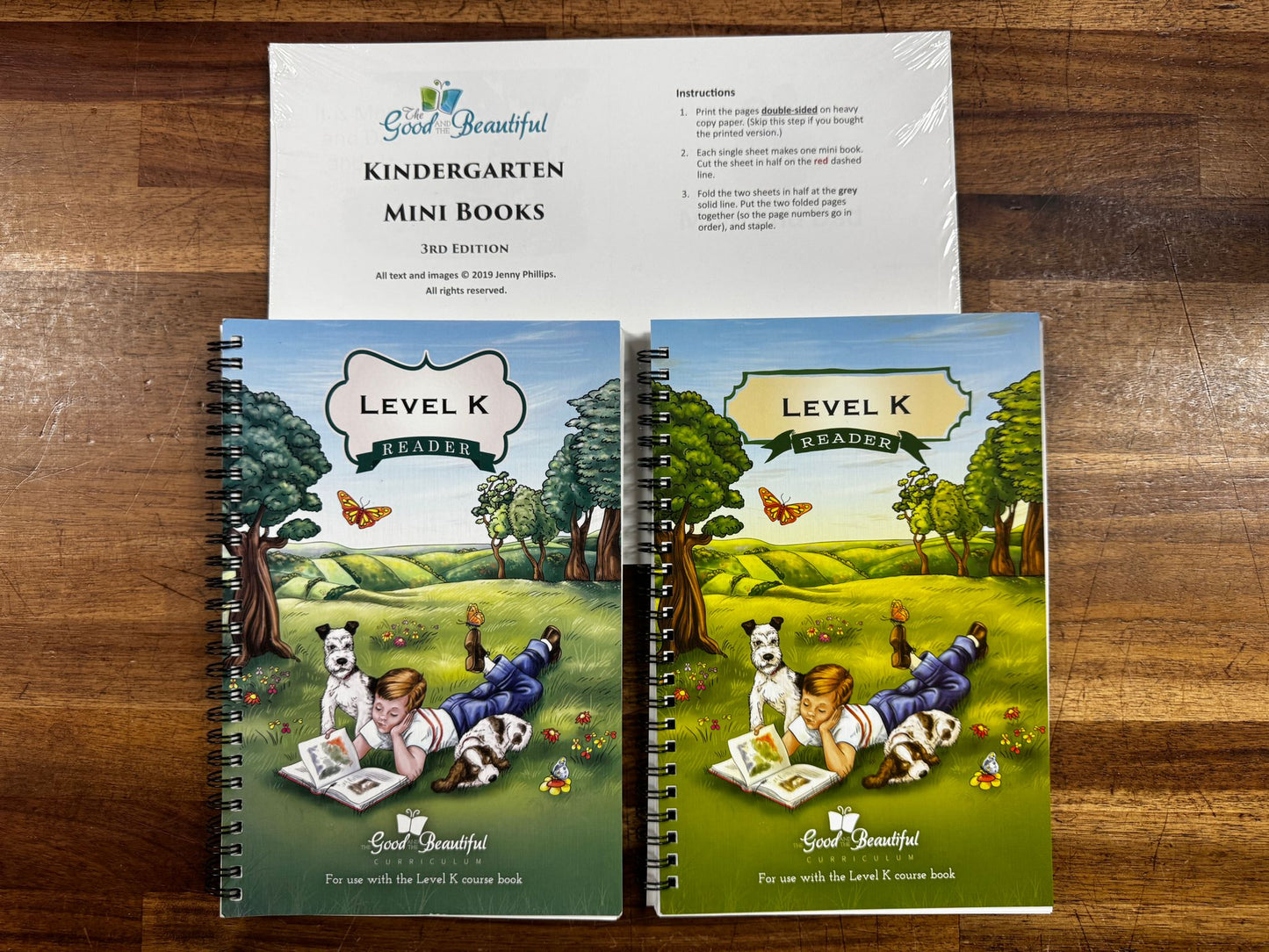 TGTB Kindergarten Mini Books (3rd Ed) & Level K Readers