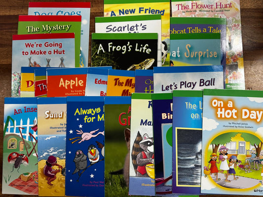 Harcourt Grade 1 Level Readers Lot of 24