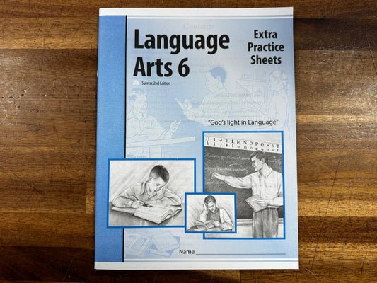 CLE Language Arts 6 – Extra Practice Sheets