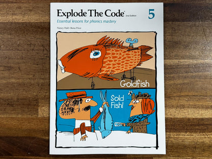 Explode the Code – Complete Set: Levels 5, 6, & 7 Workbooks