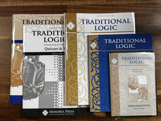 MP Traditional Logic I Set – Workbook, Quizzes, DVDs, Text, Teacher Key