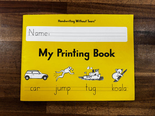 Handwriting Without Tears – My Printing Book (Student Workbook, Grade 1)
