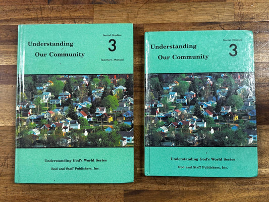 Rod & Staff • Understanding Our Community Grade 3 Social Studies Set